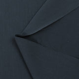 Twill de laine mélangée bleu nuit