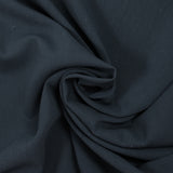 Twill de laine mélangée bleu nuit