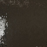 Black sequins on stretch tulle