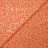 Dentelle polyester Orla pêche