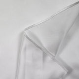 Satin duchess polyester white