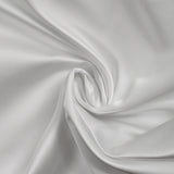 Satin duchess polyester white