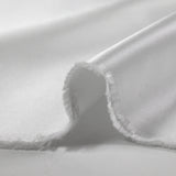 Satin duchess polyester white