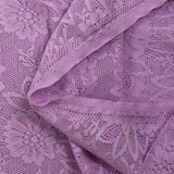 Dentelle polyester Valentina lilas
