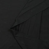 Jersey de viscose noir