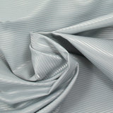 Blue-gray striped woven-dyed polyester