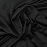 Maille de viscose satinée noir