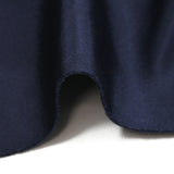 Maille de viscose satinée bleu marine