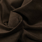 Velours côtelé 100% coton 2 mm brun expresso