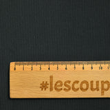 Velours côtelé 100% coton 2 mm gris