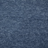 Fine heather blue polyviscose knitted knit