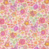 Coton Liberty ® Fiona Devaux rose au mètre
