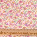 Coton Liberty ® Fiona Devaux rose au mètre