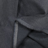Velours de coton ras Maéva bleu nuit