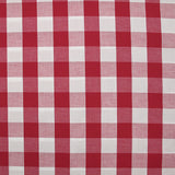Algodón Vichy 25 mm rojo