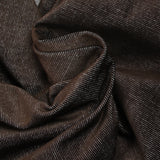 Velours côtelé polycoton 1 mm brun