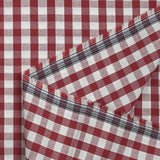 Algodón Vichy 9 mm Burdeos