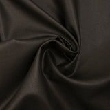 Tejido de traje sarga mezcla lana marrón oscuro