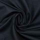Dark blue and black fancy wool blend suit fabric
