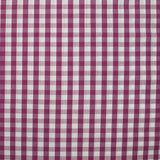Cotton Vichy 9mm Plum