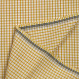 Coton Vichy 3mm moutarde