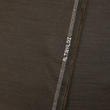 Black and brown twill wool blend suit fabric