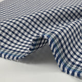 Cotton Vichy 3mm Navy blue