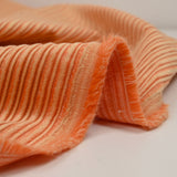 Velours côtelé coton 3 mm orange