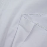 Coton uni blanc