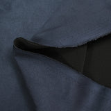 Suédine jersey Isa bleu marine