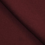 100% Cashmere Borgoña de doble lado por metro
