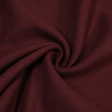 100% Cashmere Borgoña de doble lado por metro