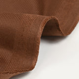 Velours côtelé 100% coton miel brun