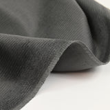 Velours côtelé 100% coton gris argent
