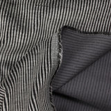 Velours côtelé 100% coton 3 mm gris