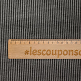 Velours côtelé 100% coton 3 mm gris