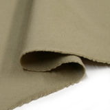 100% cashmere double face olive per meter