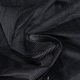 Velours côtelé 100% coton 3 mm bleu acier