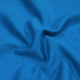 100% de cachemir de doble azura azul por metro