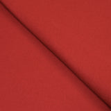100% cachemire double face rouge au mètre