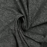 Maille coton Fabio fond noir