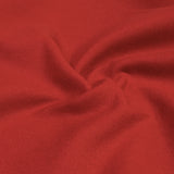 100% cachemire double face rouge au mètre
