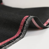 Anthracite gray fancy wool blend suit fabric