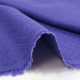 Carmen indigo satin viscose jacquard