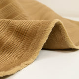 Velours côtelé 100% coton Milo camel