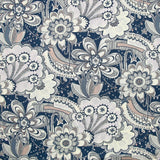 Coton liberty ® Firework Garden bleu au mètre