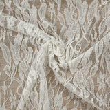 Dentelle polyester Juliette blanc cassé
