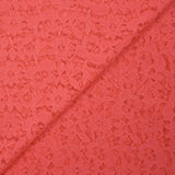 Dentelle polyester Paola corail
