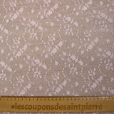 Dentelle polyester Xiomara rose layette