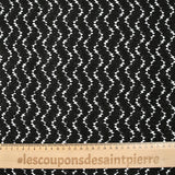 Black cloud polyester lace